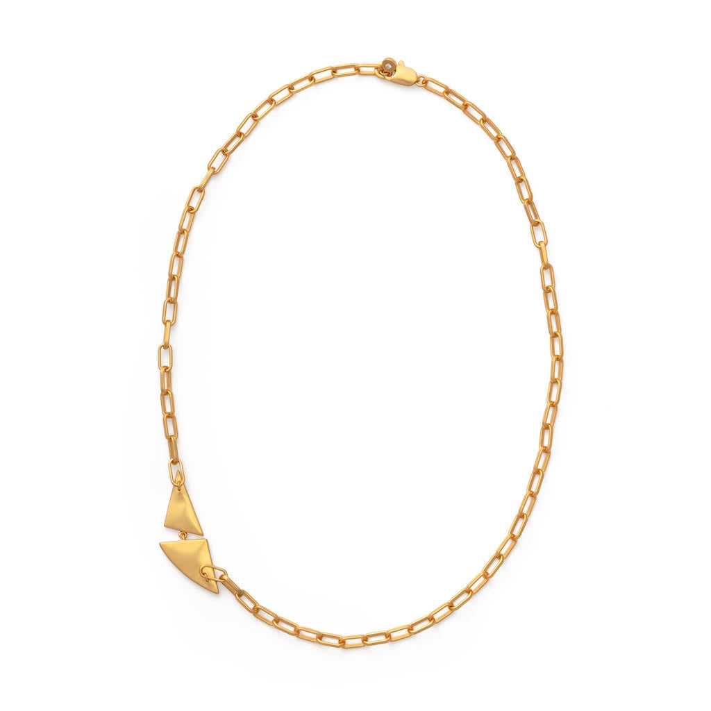 Aurora Triangle Necklace by Brackish