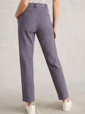 Twister Chino Trouser by White Stuff in Mid Purple