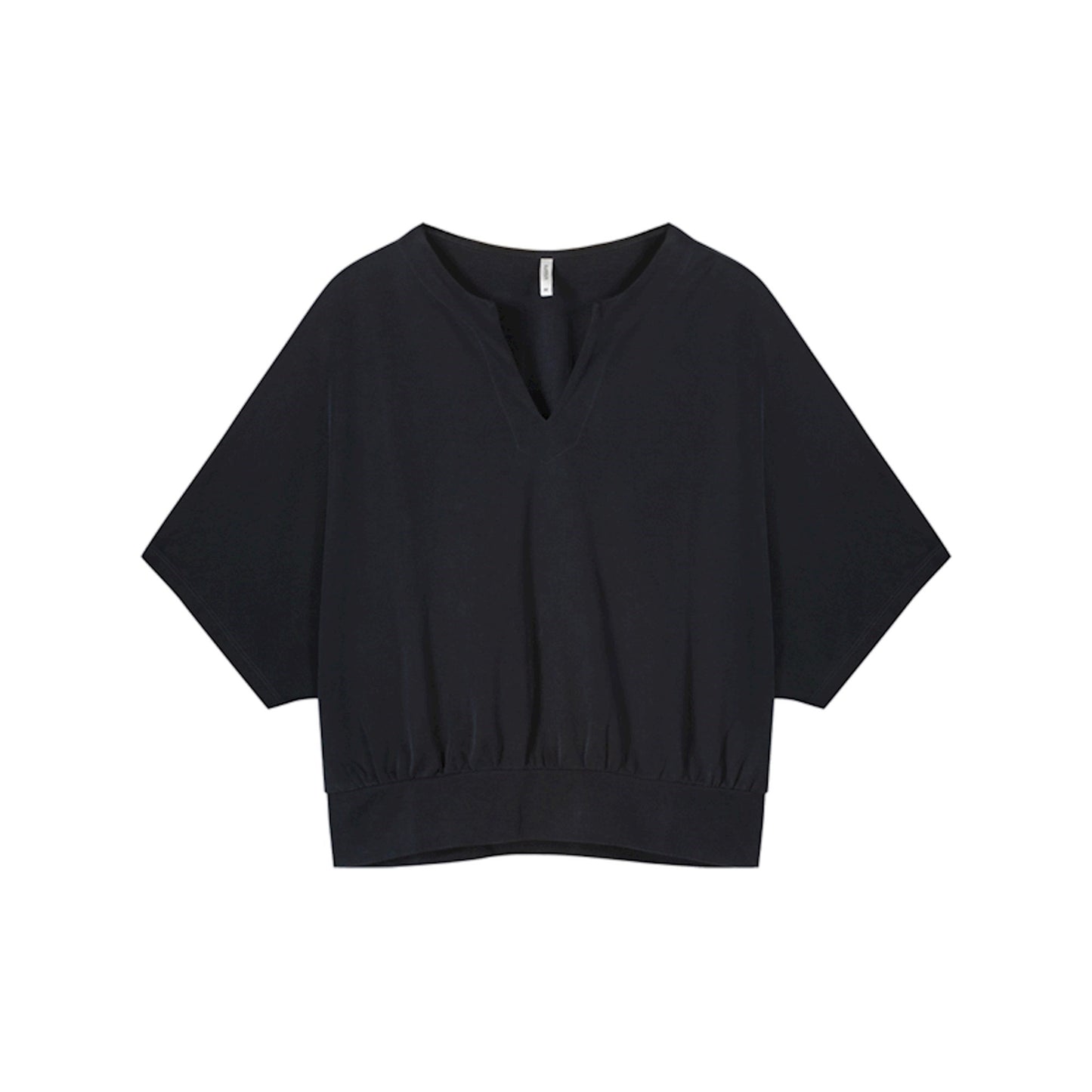 Top Washed Modal by Summum in Black