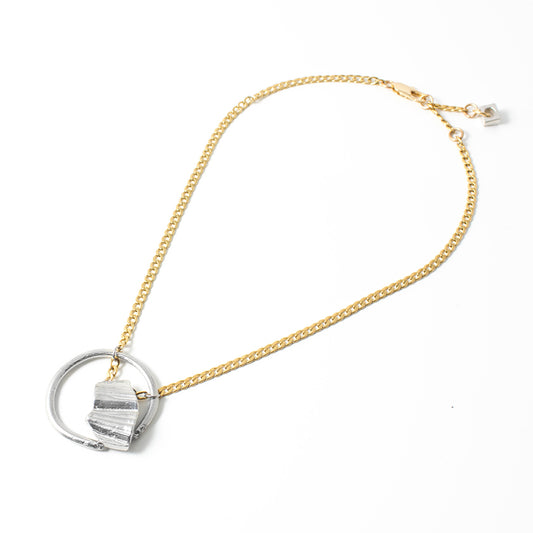 Djerba Necklace by Anne Marie Chagnon in Pewter
