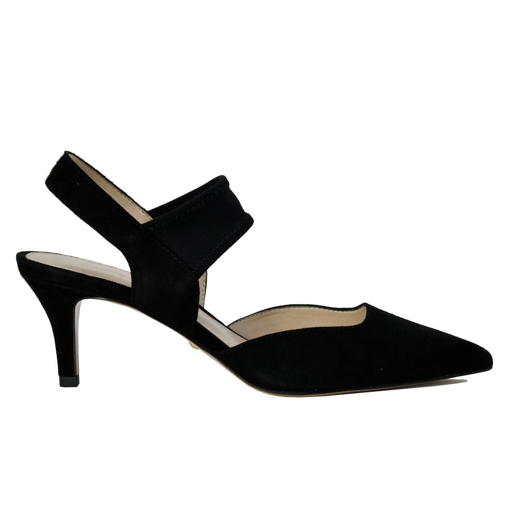 Keris Low Heel by Pelle Moda in Black
