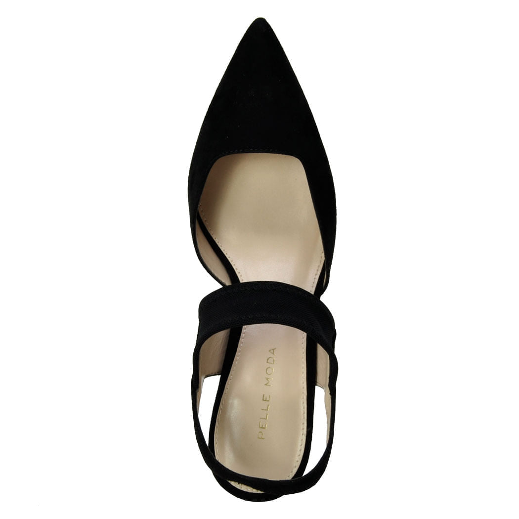 Keris Low Heel by Pelle Moda in Black