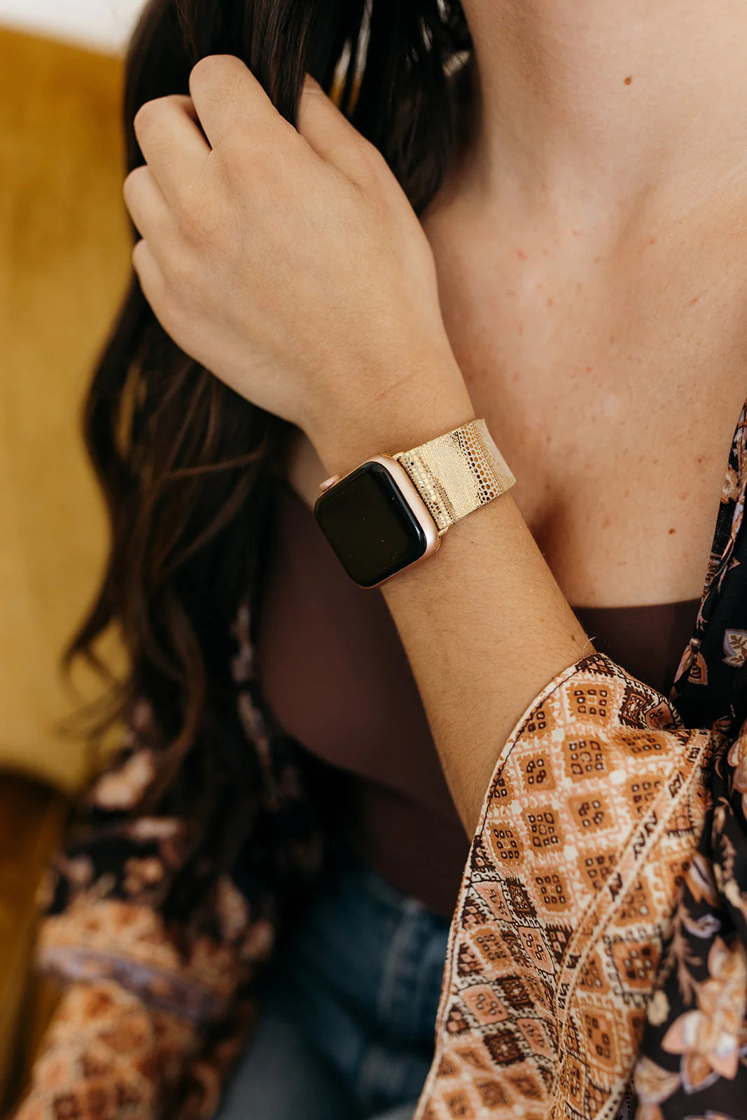 Luna Gold Watch Band by Keva Style