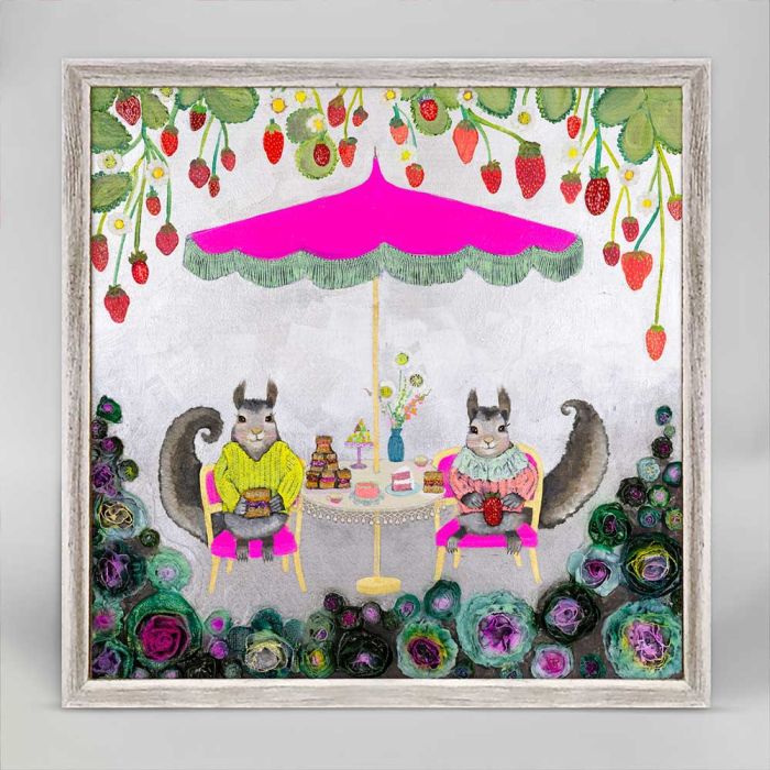 Squirrel's House Mini Framed Canvas by Greenbox Art