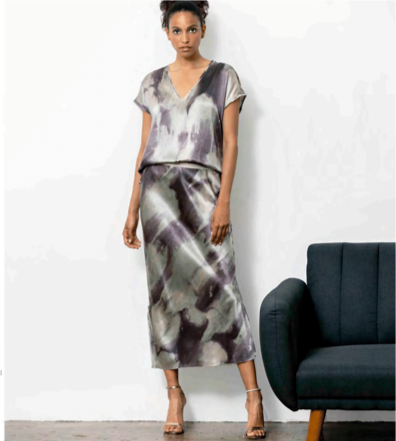 Go Raw Tee by Go by GoSilk in Smokescreen