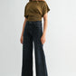 Pipa Superwide Jean By Letter to Juliet in Blue Black