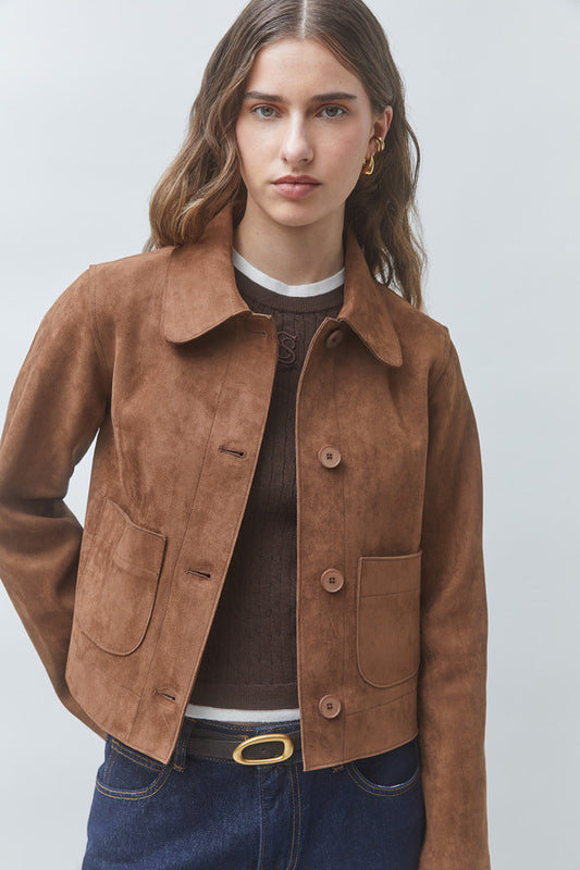 Dune Jacket by Suncoo in Tabac
