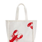 Lobster Tote by Shiraleah in Ivory