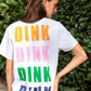 Dink Dink Dink T-shirt by Shiraleah in White