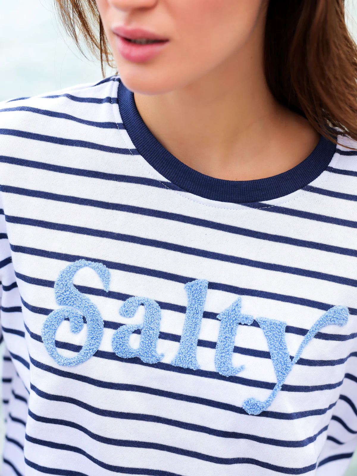 Salty Sweatshirt by Shiraleah in Navy