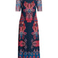 Maya Mesh Midi Dress by Johnny Was in Ryland