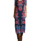 Maya Mesh Midi Dress by Johnny Was in Ryland