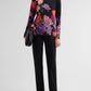 The Janie Favorite Long Sleeve Fitted Mock Neck T-Shirt by Johnny Was in Tajunga