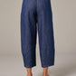 Flax Denim Lantern Pant by Cut Loose in Laundered