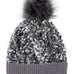 Fiesta Sequin Hat by Shiraleah in Silver