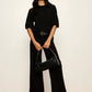 Perfect Sequin Sweater Tee by Sanctuary in Black