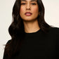 Perfect Sequin Sweater Tee by Sanctuary in Black