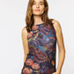 Florence Mesh Tank Top AMB Designs in Dragon Rose