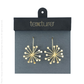 Bengawan Lily Earrings by Texture in Gold