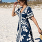 Cora Caftan by Ex Voto in Deep Lapis