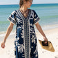 Cora Caftan by Ex Voto in Deep Lapis