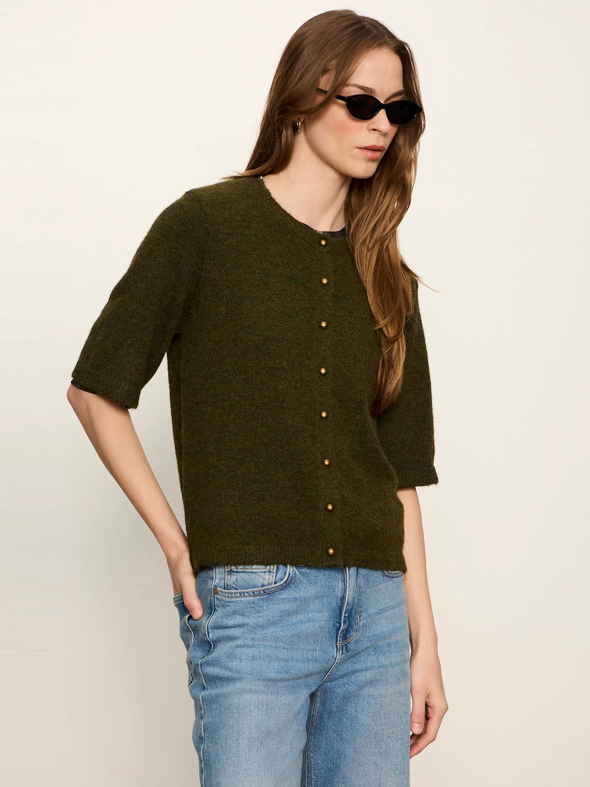 Short Sleeve Cardigan by Sanctuary in Kalamata