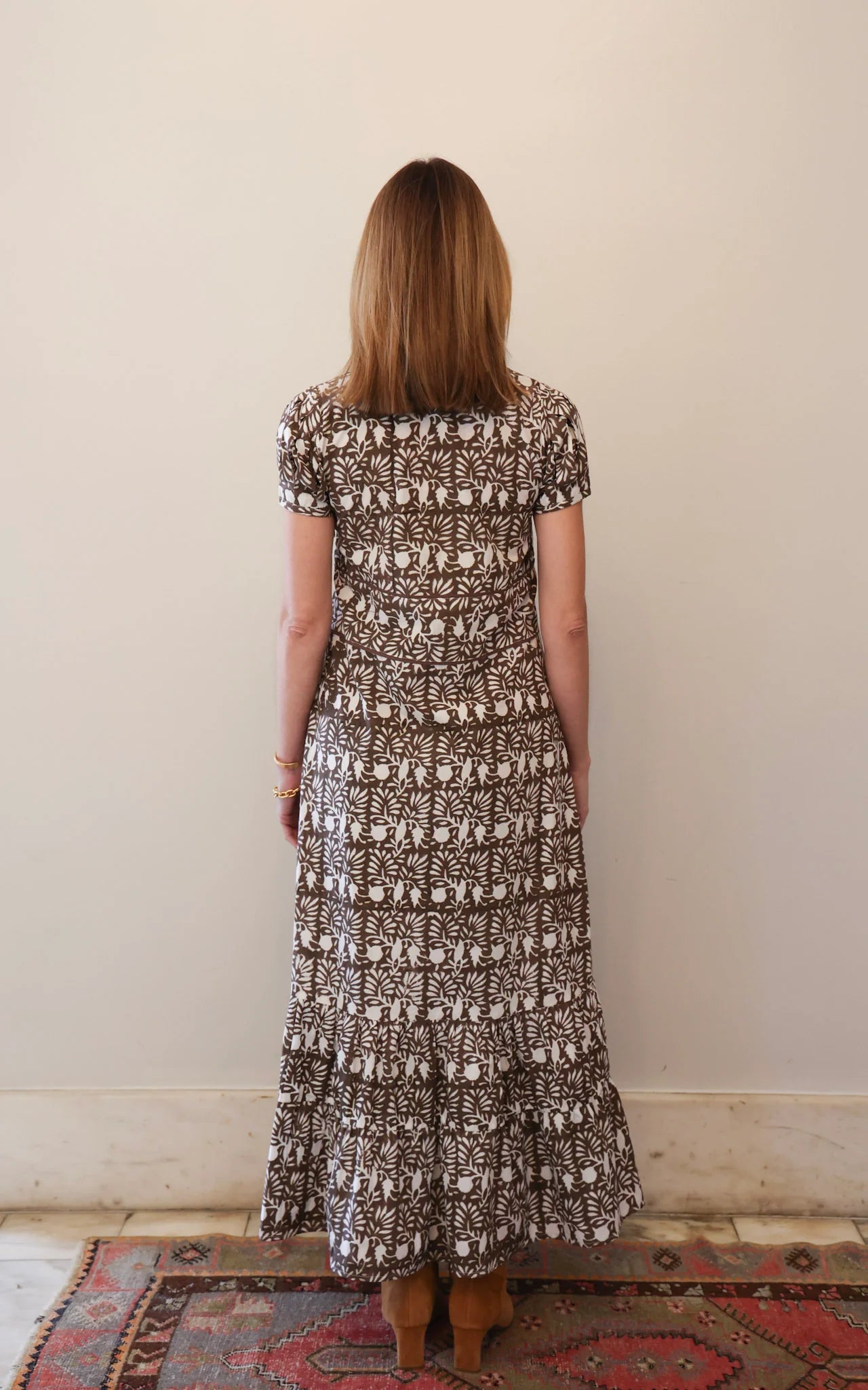 Meg Dress by Ex Voto in Chocolate