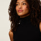 Nova Mock Neck Tank by Sanctuary in Black