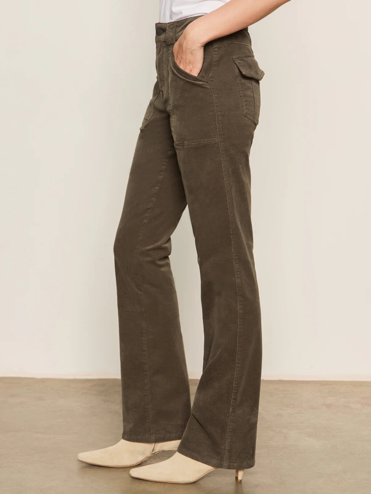 Hayden Corduroy Bootcut by Sanctuary in Kalamata