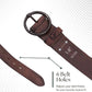 Pip Belt by Amsterdam Heritage in Brown