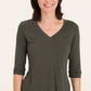 Principle Top by Wearables in Olive