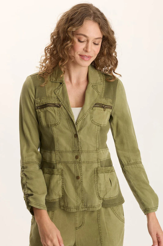 Jesper Jacket by XCVI in Thicket