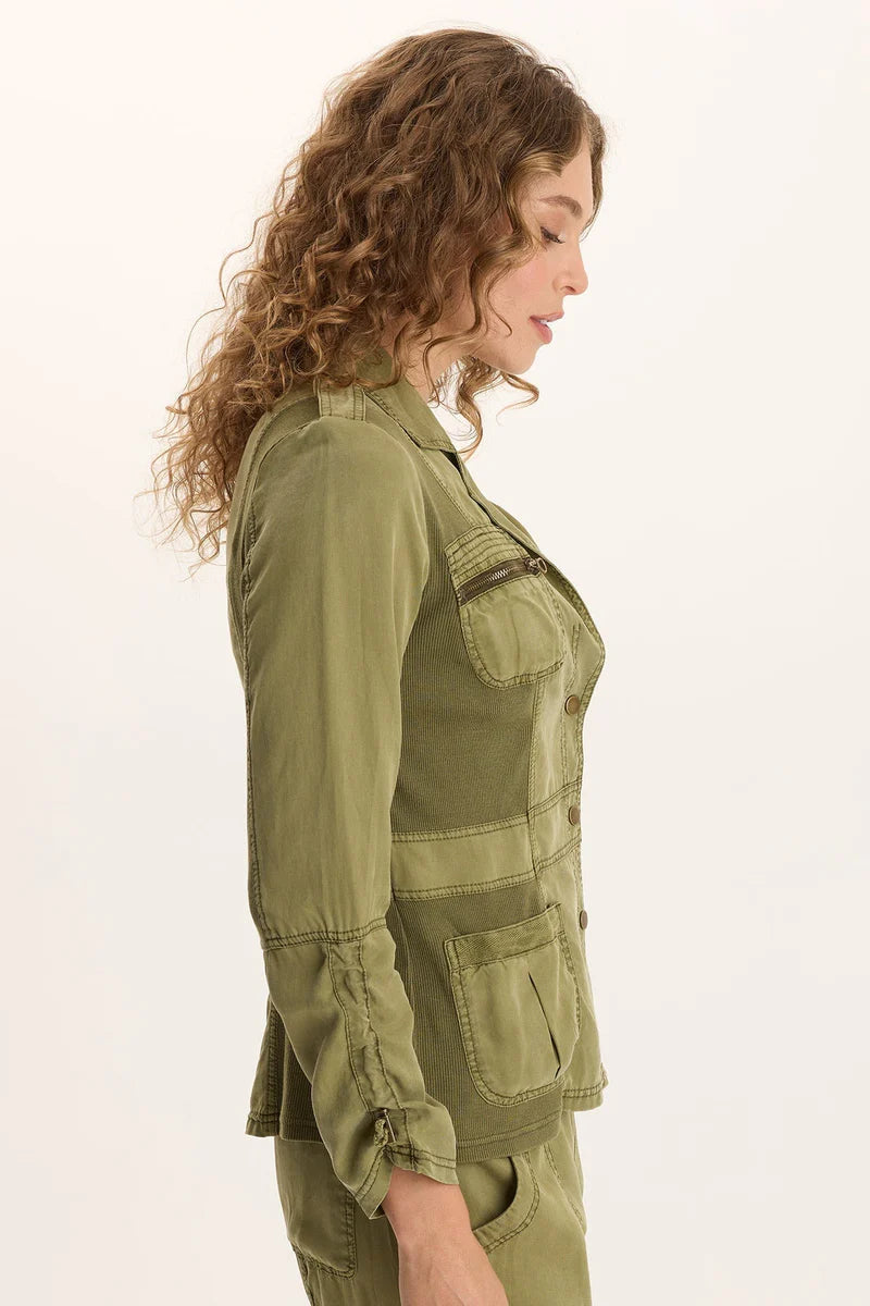 Jesper Jacket by XCVI in Thicket