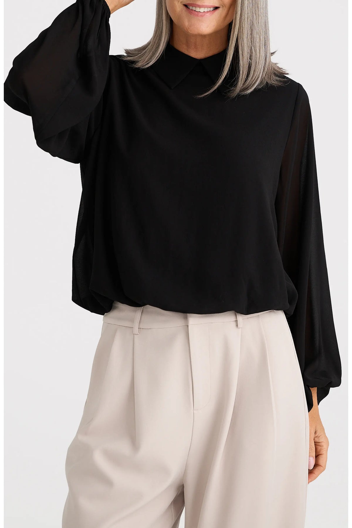 Gwyneth Top by Brave & True in Black