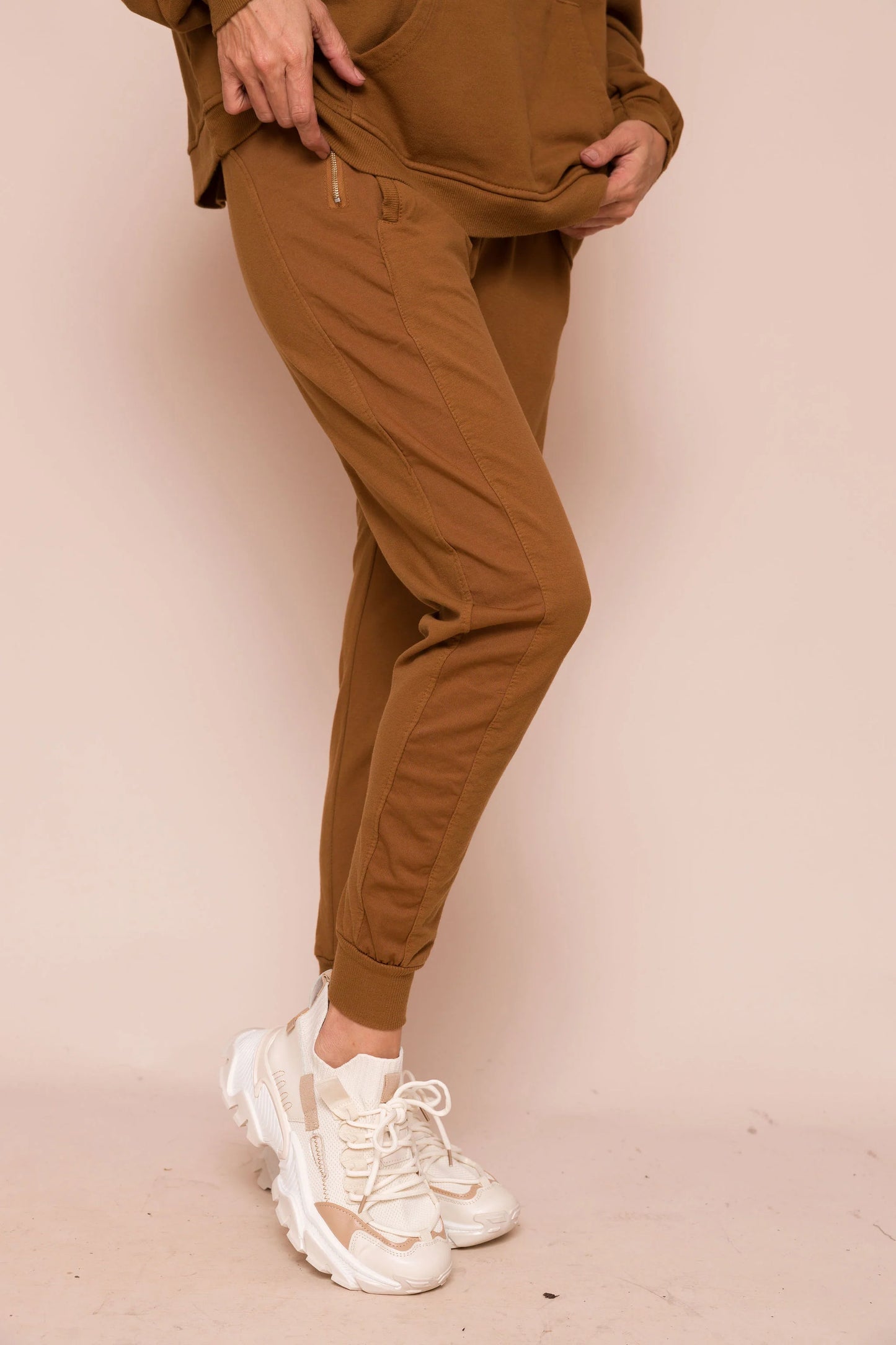 Ultimate Joggers by Suzy D London in Tobacco
