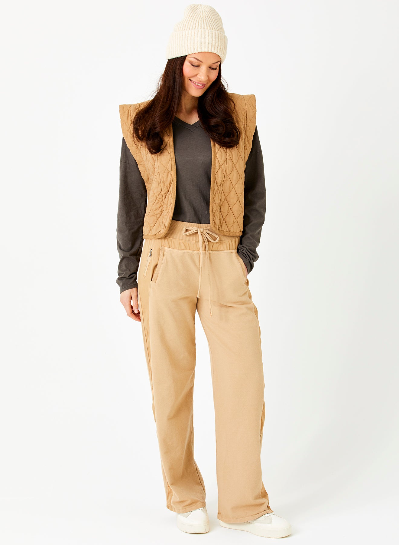Palazzos by Suzy D London in Sheepskin