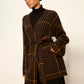 Jacquard Coatigan by Sanctuary in Golden Plaid