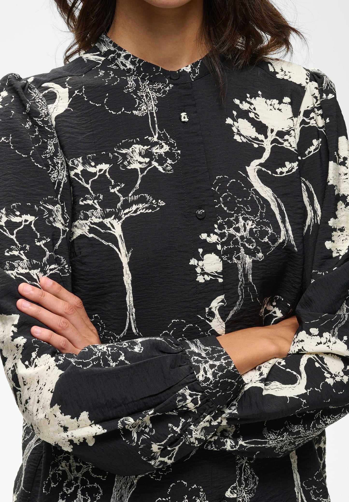 Makenna Blouse by InWear in Black Tree Garden