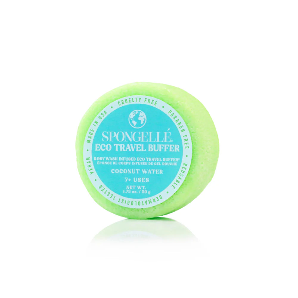 Coconut Water Eco Travel Buffer by Spongelle
