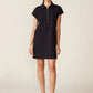 Slub Snap Dress by ANTHEM the label in Black
