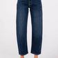 Modena High Rise Tapered Jean By Letter to Juliet in Dark