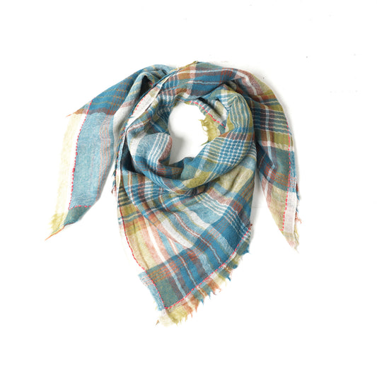 Scarf by Vismaya Scarves in Teal