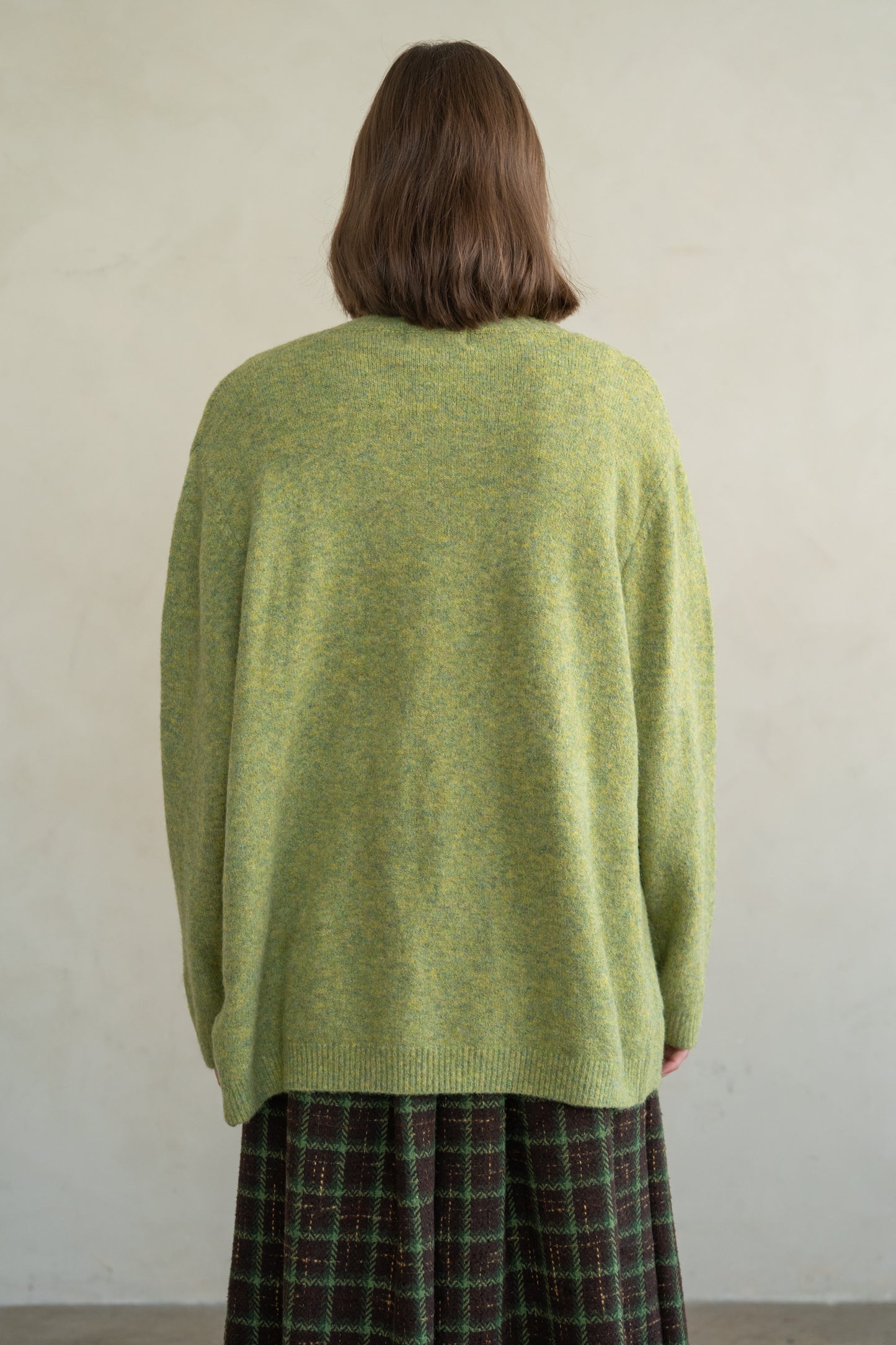 Cardigan by elle grey in Green