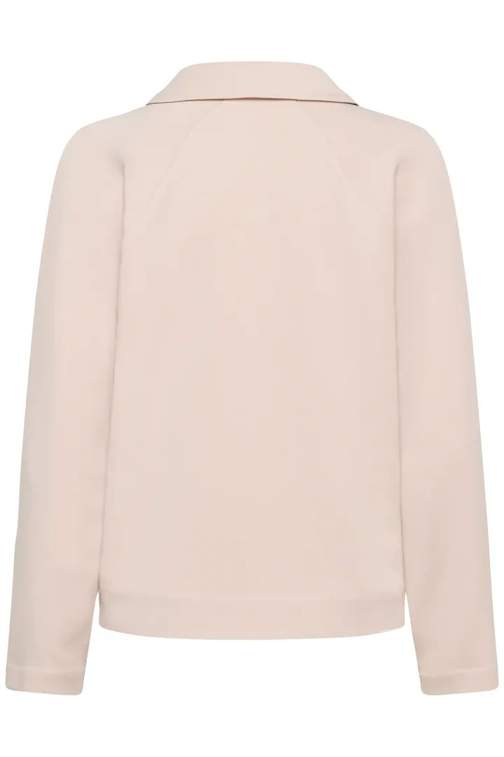 Sim Vincent Polo Blouse by InWear in Haze