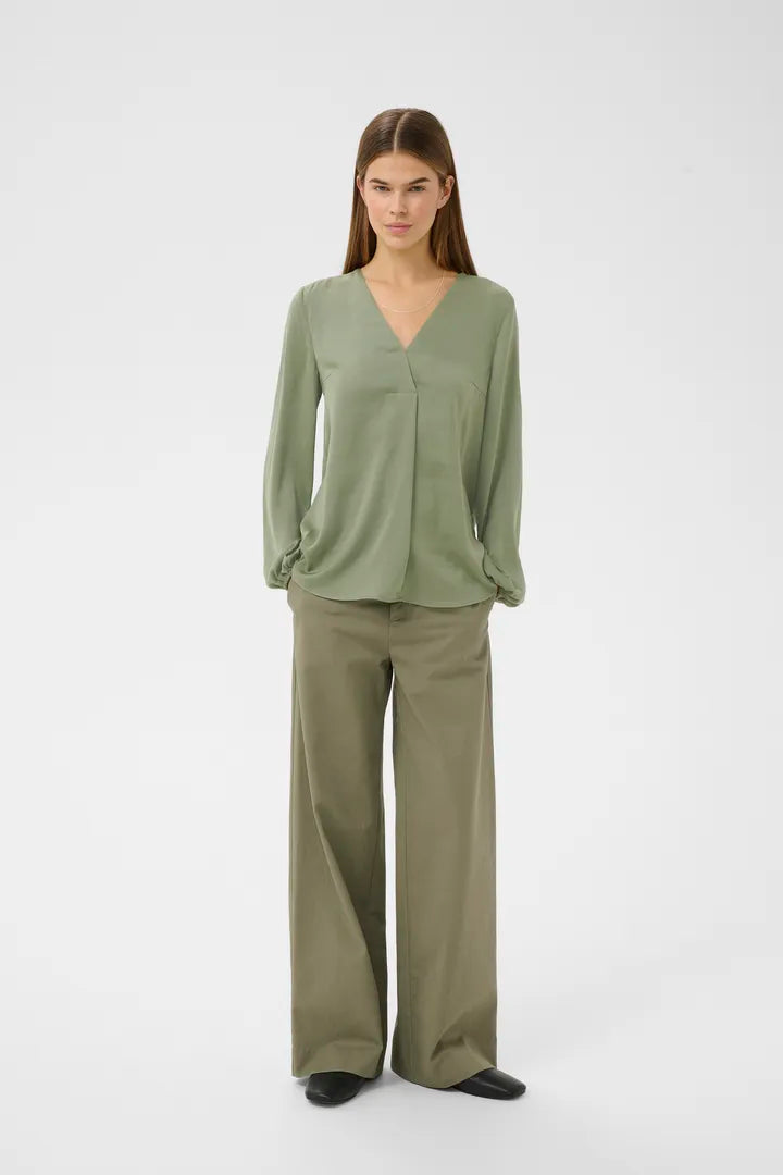 Rinda Top by InWear in Mulled Basil