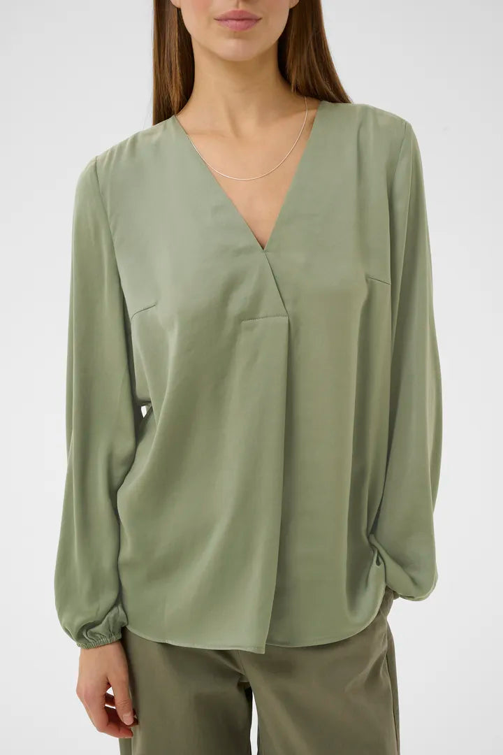 Rinda Top by InWear in Mulled Basil