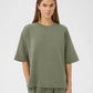Pannie Oversize T-Shirt by InWear in Mulled Basil