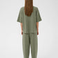 Pannie Oversize T-Shirt by InWear in Mulled Basil
