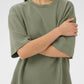 Pannie Oversize T-Shirt by InWear in Mulled Basil