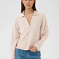 Sim Vincent Polo Blouse by InWear in Haze